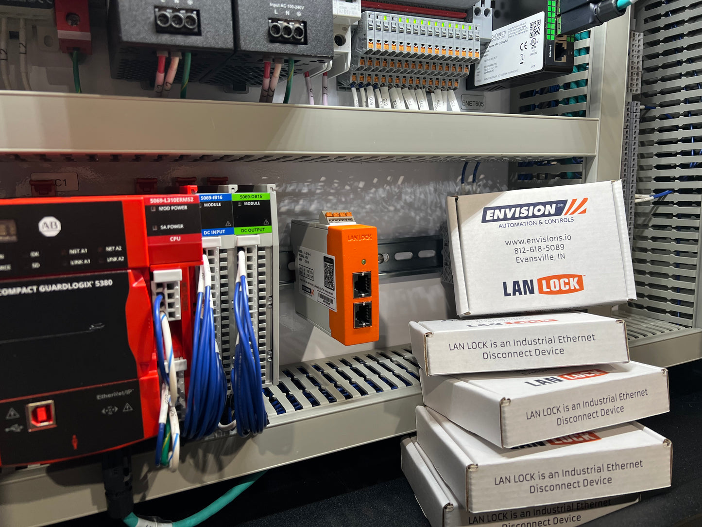 LAN LOCK - Ethernet Disconnect Device